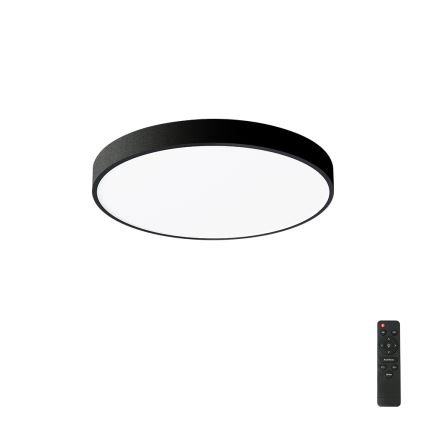 Brilagi - LED zatemnjevalna stropna svetilka POOL LED/60W/230V 3000-6000K premer 60 cm črna + daljinski upravljalnik