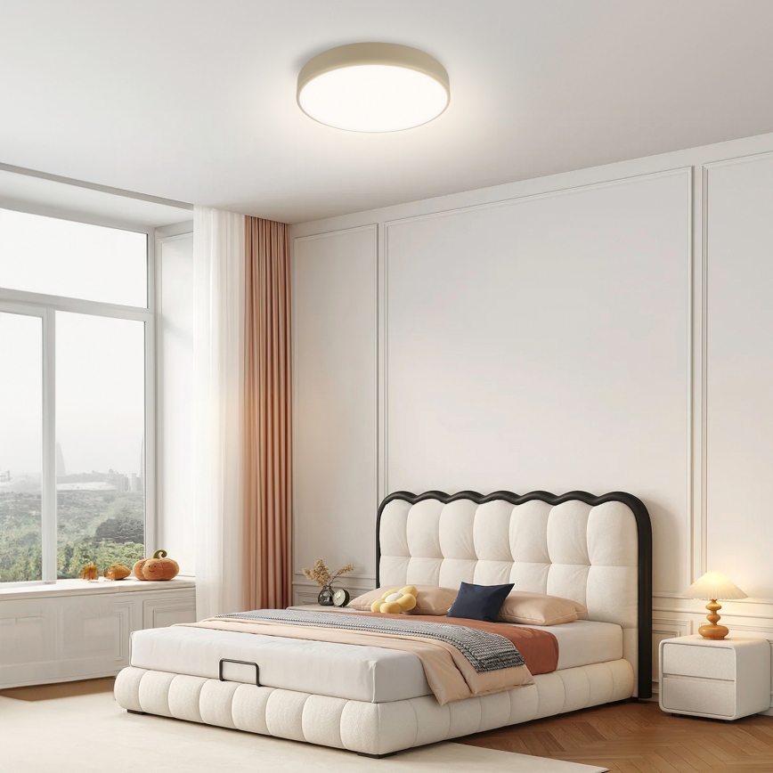 Brilagi - LED Zatemnjena stropna svetilka POOL LED/36W/230V 3000-6000K Ø 30 cm bežna + daljinski upravljalnik