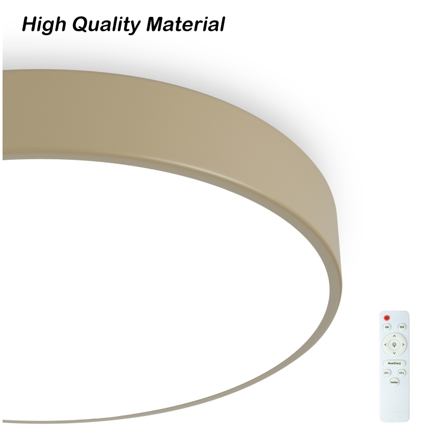 Brilagi - LED Zatemnjena stropna svetilka POOL LED/36W/230V 3000-6000K Ø 30 cm bežna + daljinski upravljalnik