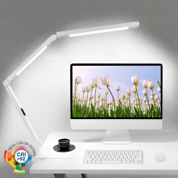 Brilagi - LED zatemnjevalna fleksibilna namizna svetilka na dotik VARIO LED/12W/230V 3000/4000/5000/6500K CRI 92 bela