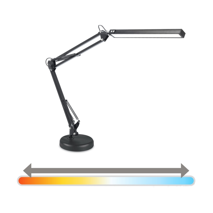 Brilagi - LED zatemnjevalna namizna svetilka 2v1 USB VARIO LED/14W/5V 3000-6000K črna
