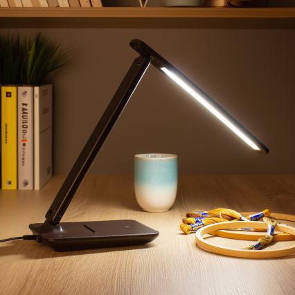 Brilagi - LED zatemnjevalna namizna svetilka MODO LED/7W/230V 3000/4000/6500K rjava