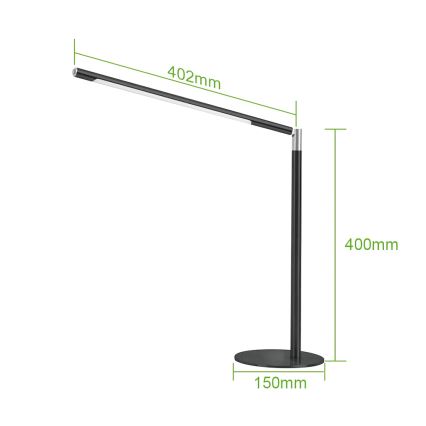 Brilagi - LED zatemnjevalna namizna svetilka na dotik VARIO LED/7W/230V 3000-6500K CRI 96 črna