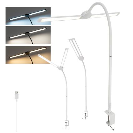 Brilagi - LED zatemnjevalna namizna svetilka USB VARIO LED/14W/5V 3000-6000K bela