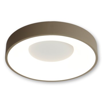 BRILAGI - LED zatemnjevalna stropna svetilka FALCON II LED/67W/230V 3000-6500K premer 40 cm bela/bež + daljinski upravljalnik