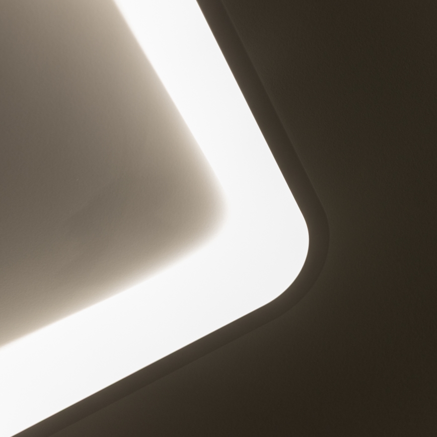 Brilagi - Zatemnljivo LED stropno svetilo FALCON SLIM LED/50W/230V 3000-6500K 50x50 cm belo + daljinski upravljalnik