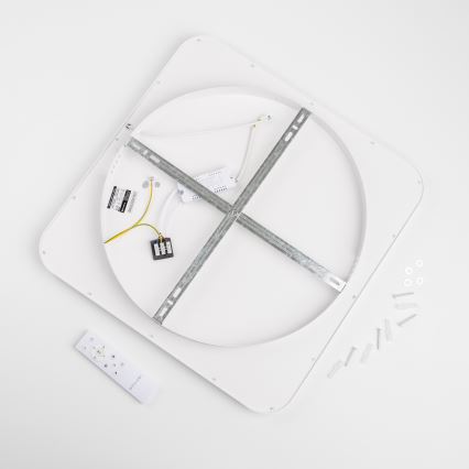 Brilagi - Zatemnljivo LED stropno svetilo FALCON SLIM LED/50W/230V 3000-6500K 50x50 cm belo + daljinski upravljalnik