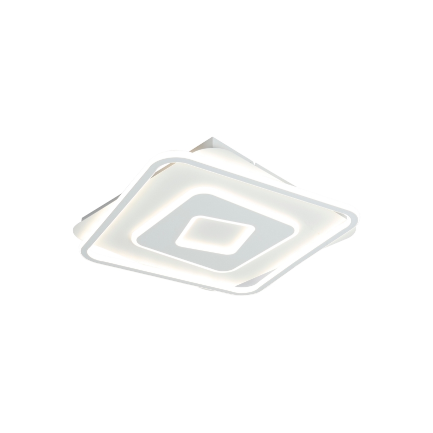 Brilagi - LED stropna svetilka IRIS z možnostjo zatemnitve LED/98W/230V 3000-6000K 50x50 cm bela + daljinski upravljalnik