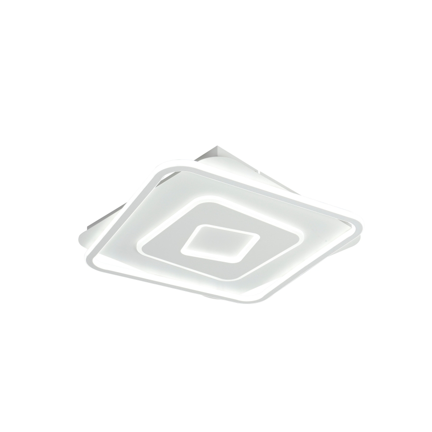Brilagi - LED stropna svetilka IRIS z možnostjo zatemnitve LED/98W/230V 3000-6000K 50x50 cm bela + daljinski upravljalnik