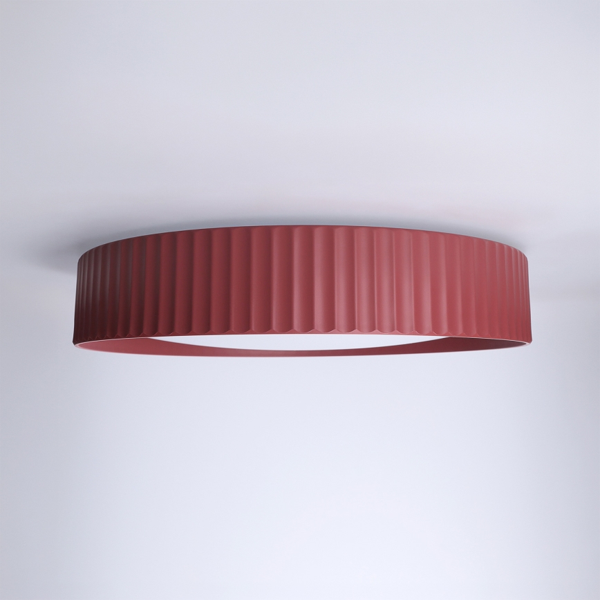 Brilagi - LED stropno svetilo z možnostjo zatemnitve LUCIA LED/48W/230V 3000-6500K premer 41 cm rdeče + daljinski upravljalnik