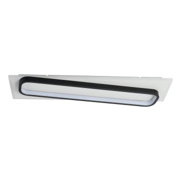 Brilagi - LED zatemnjevalna stropna svetilka OUTLINE LED/52W/230V 3000-6000K 15x60 cm bela/črna + daljinski upravljalnik