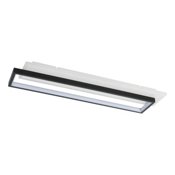 Brilagi - LED zatemnjevalna stropna svetilka OUTLINE LED/66W/230V 3000-6000K 15x60 cm bela/črna + daljinski upravljalnik
