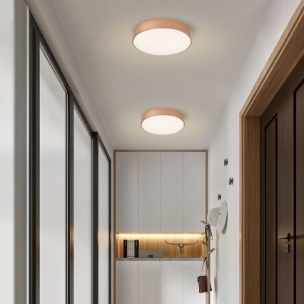 Brilagi - LED zatemnljivo stropno svetilo POOL LED/48W/230V 3000-6000K premer 40 cm bronasto + daljinski upravljalnik