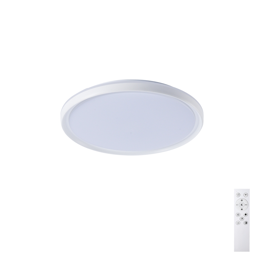 Brilagi - LED stropna svetilka RIVO 72W/230V, z možnostjo zatemnitve, 3000–6000K, bela, premer 50 cm + daljinski upravljalnik