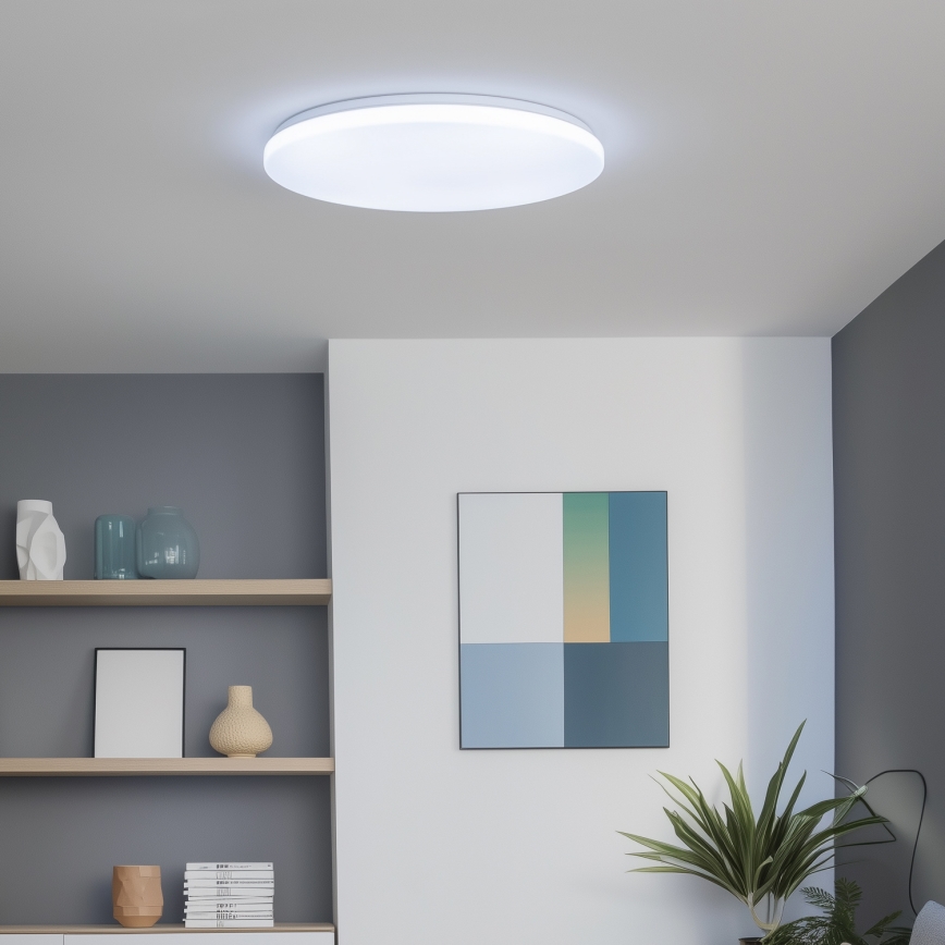 Brilagi - Pametna zatemnjevalna stropna svetilka LED/36W/230V Ø 48 cm 3000-6000K Wi-Fi Tuya Beacon + daljinski upravljalnik