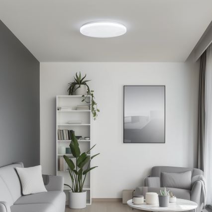 Brilagi - LED zatemnjiva stropna svetilka SMART STARS LED/36W/230V premer 48 cm 3000-6000K Wi-Fi Tuya Beacon + daljinski upravljalnik