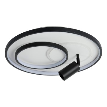 Brilagi - LED zatemnjevalna stropna svetilka UNITY LED/60W/230V + 1xGU10/3W 3000-6000K, premer 50 cm, bela/črna + daljinski upravljalnik