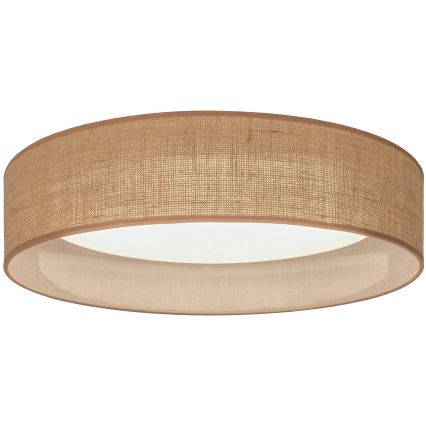 Brilagi - LED zatemnljivo stropno svetilo VELVET SMARTIX STARS LED/36W/230V 3000-6000K premer 55 cm bež Wi-Fi Tuya Beacon + daljinski upravljalnik