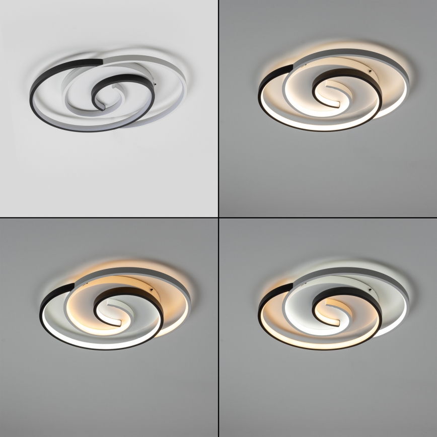 Brilagi - LED zatemnjevalno stropno svetilo VELO XL LED/83W/230V 3000-6500K 46,7x59,5 cm + daljinski upravljalnik