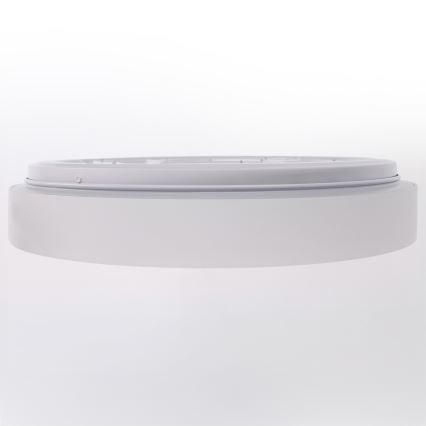 Brilagi - Zatemnjevalna LED stropna svetilka WALDO LED/48W/230V 3000-6500K premer 40 cm bela/srebrna + daljinski upravljalnik