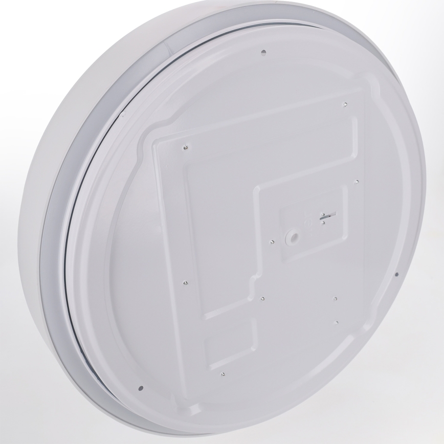 Brilagi - Zatemnjevalna LED stropna svetilka WALDO LED/48W/230V 3000-6500K premer 40 cm bela/srebrna + daljinski upravljalnik