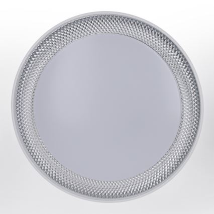 Brilagi - Zatemnjevalna LED stropna svetilka WALDO LED/48W/230V 3000-6500K premer 40 cm bela/srebrna + daljinski upravljalnik