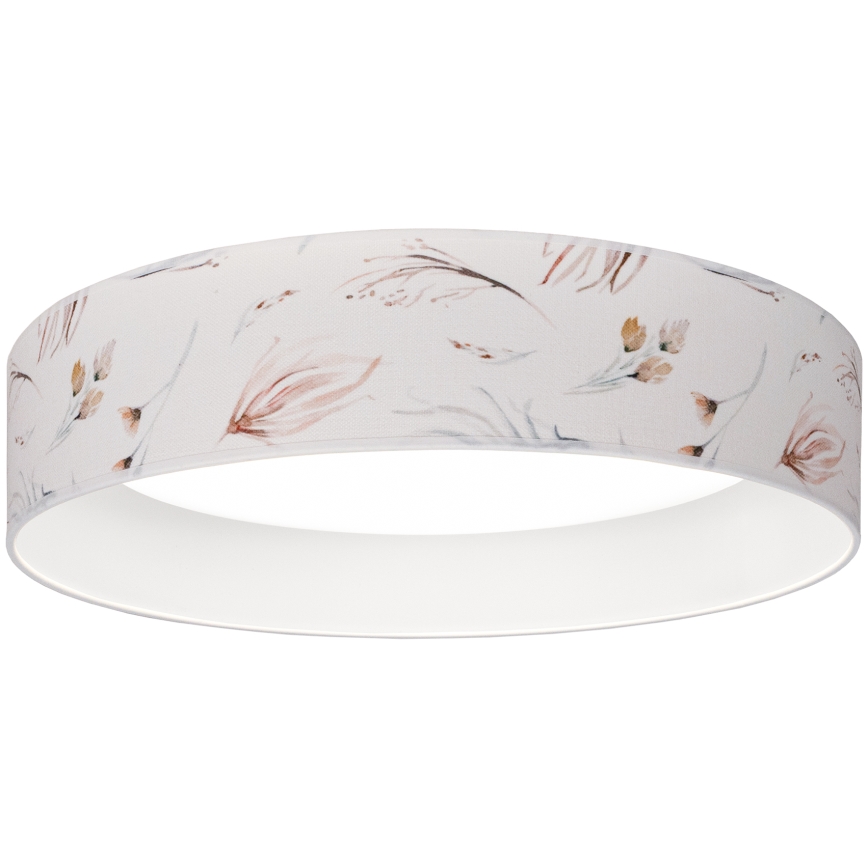 Brilagi - LED stropna svetilka VELVET SMARTIX z zatemnitveno funkcijo LED/36W/230V 3000-6000K premer 55 cm bela/cvetlični vzorec Wi-Fi Tuya Beacon + daljinski upravljalnik