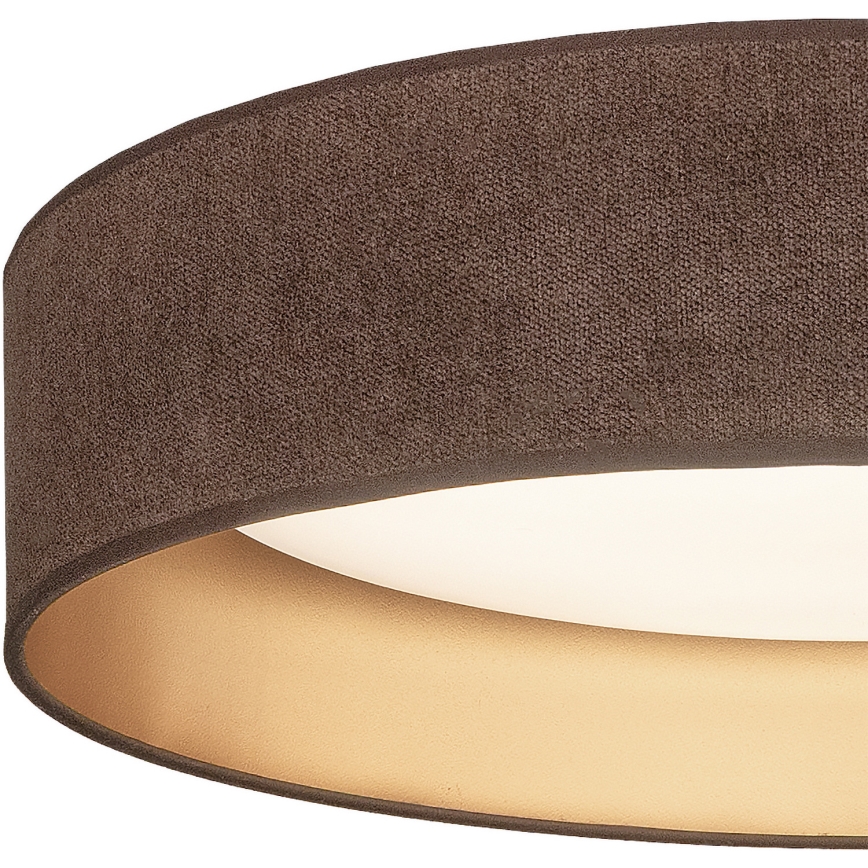 Brilagi - LED zatemnljivo stropno svetilo VELVET SMART VARI LED/24W/230V 3000–6500 K Ø 45 cm rjavo/zlato + daljinski upravljalnik