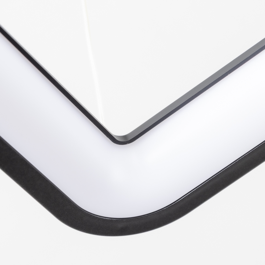 Brilagi - Zatemljiv viseči LED lestenec na jekleni vrvici FALCON SLIM LED/50W/230V 3000-6500K 50x50 cm črna + daljinski upravljalnik