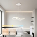 Brilagi - LED zatemnjevalni luster na kablu INFINITY LED/55W/230V 3000-6000K 50x50 cm bela + daljinski upravljalnik