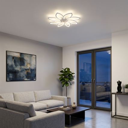Brilagi - LED stropni ventilator z možnostjo zatemnitve, LED/43W/230V, premer 90 cm, bel, z daljinskim upravljalnikom