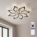 Brilagi - LED zatemnjevalni stropni ventilator LED/44W/230V, premer 90 cm, črn + daljinski upravljalnik