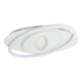 Brilagi - LED zatemnjevalno stropno svetilo IRIS LED/78W/230V 3000-6000K 37x49 cm belo + daljinski upravljalnik