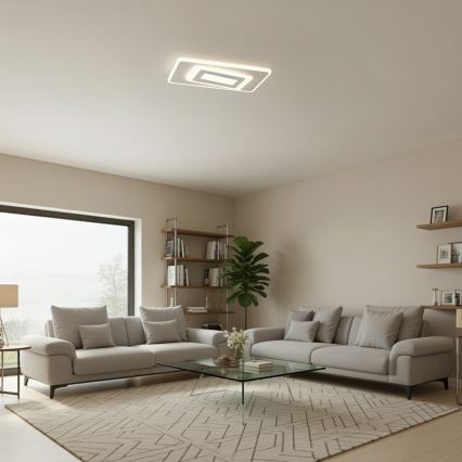 BRILAGI - LED zatemnljivo stropno svetilo MODERN LED/51W/230V 3000-6000K 20x40 cm + daljinski upravljalnik