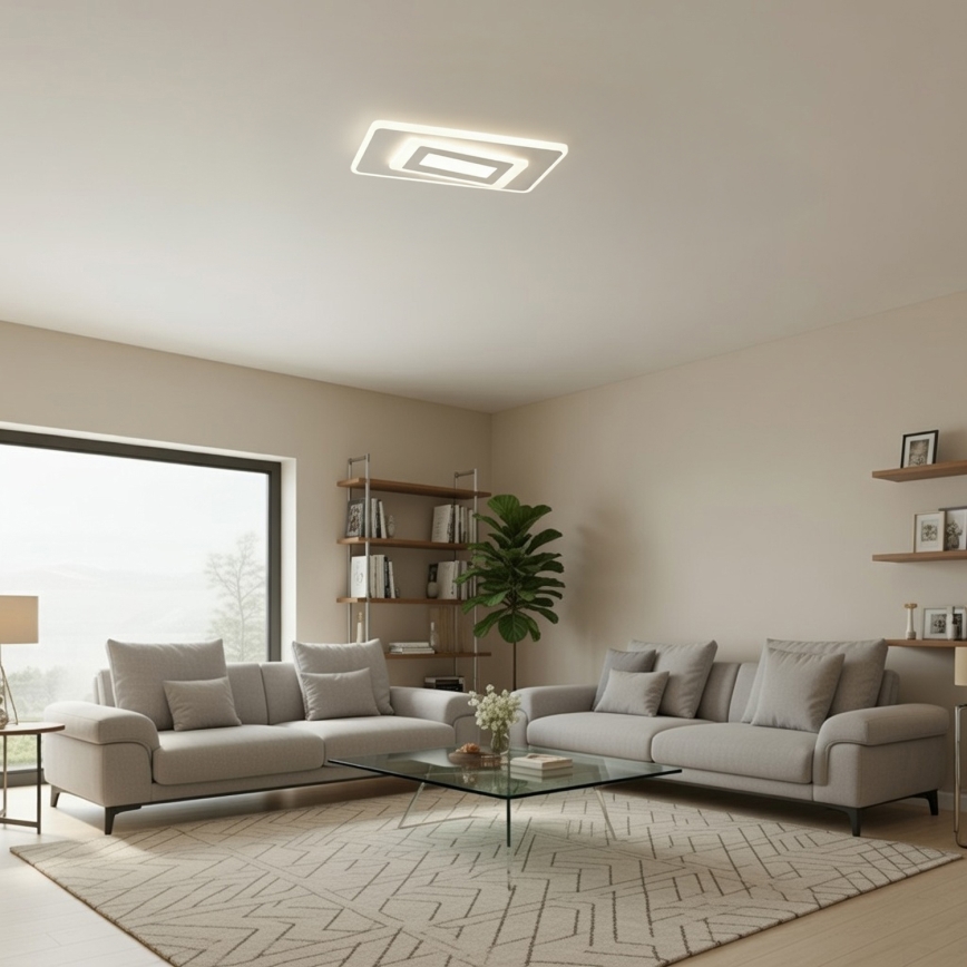BRILAGI - LED zatemnljivo stropno svetilo MODERN LED/51W/230V 3000-6000K 20x40 cm + daljinski upravljalnik