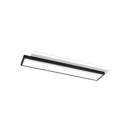 Brilagi - LED zatemnjevalna stropna svetilka OUTLINE LED/66W/230V 3000-6000K 15x60 cm bela/črna + daljinski upravljalnik