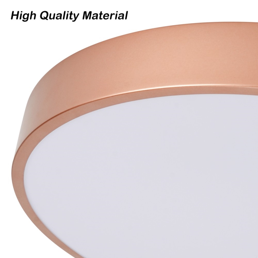 Brilagi - LED stropno svetilo POOL SMART, z zatemnitvijo, 100W/230V, 3000-6000K, premer 80 cm, Wi-Fi Tuya, bronasto + daljinski upravljalnik