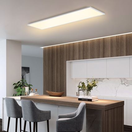 Brilagi - LED stropna svetilka SLIMFRAME z zatemnitvijo LED/58W/230V 120x30 cm 3000-6000K bela + daljinski upravljalnik