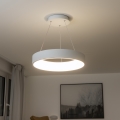 Brilagi - LED zatemnjiv lestenec na kablu FALCON LED/40W/230V 3000-6500K premer 45 cm bela + daljinski upravljalnik