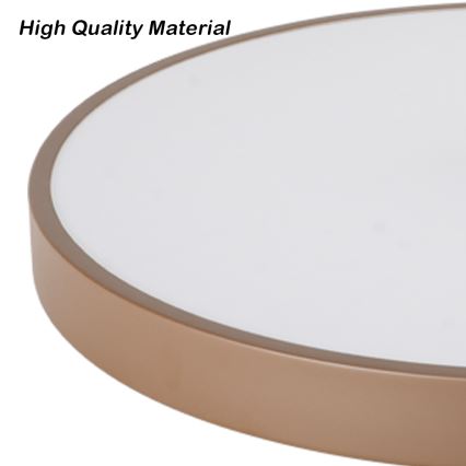 Brilagi - zatemnitvena LED svetilka POOL SMART LED/128W/230V premer 100 cm Wi-Fi Tuya + daljinsko upravljanje rjava