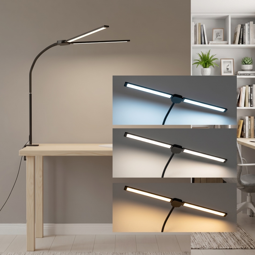 Brilagi - LED zatemnjiva namizna svetilka USB VARIO LED/14W/5V 3000-6000K črna