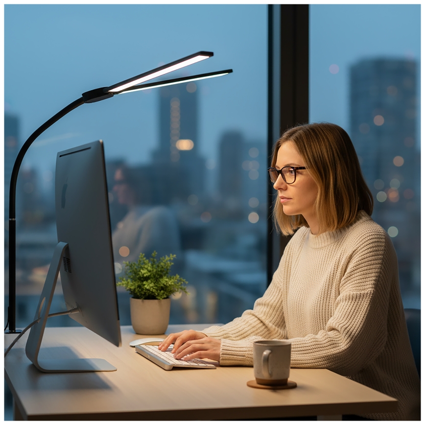 Brilagi - LED zatemnjiva namizna svetilka USB VARIO LED/14W/5V 3000-6000K črna