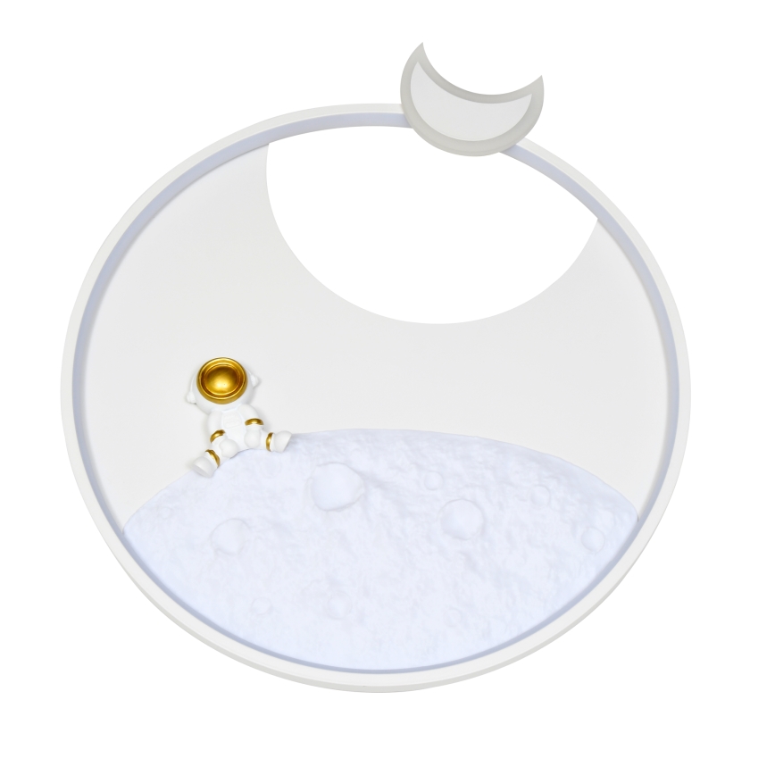 Brilagi - LED zatemnjevalna otroška stropna svetilka ASTRO LED/20W/230V premer 50 cm 3000-6000K astronavt + daljinski upravljalnik