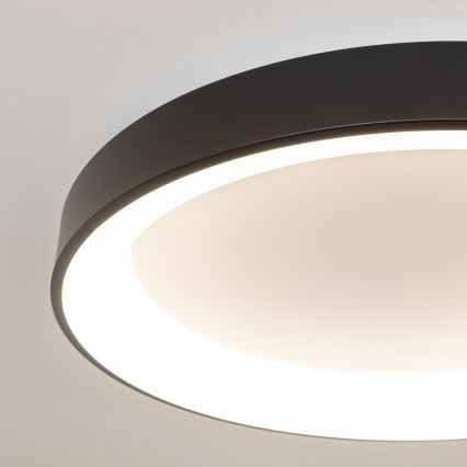 Brilagi - LED Zatemnljivo stropno svetilo FALCON II LED/99W/230V 3000-6500K premer 60 cm črna + daljinski upravljalnik