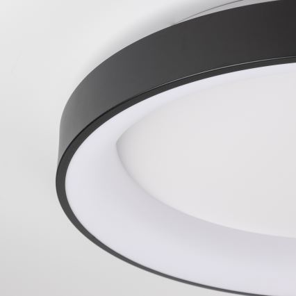 Brilagi - LED Zatemnljivo stropno svetilo FALCON II LED/99W/230V 3000-6500K premer 60 cm črna + daljinski upravljalnik