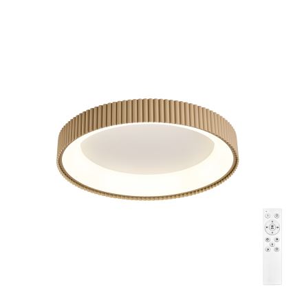 Brilagi - LED zatemnjevalna stropna svetilka FALCON MODERN LED/30W/230V 3000-6500K premer 40 cm bež + daljinski upravljalnik