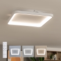 Brilagi - LED zatemnjiva stropna svetilka FALCON SLIM LED/50W/230V 3000-6500K 50x50 cm bela + daljinski upravljalnik