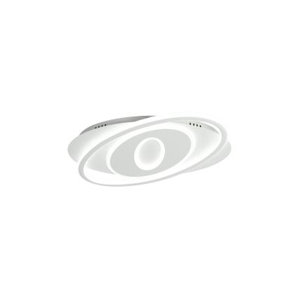 Brilagi - LED zatemnjevalno stropno svetilo IRIS LED/78W/230V 3000-6000K 37x49 cm belo + daljinski upravljalnik