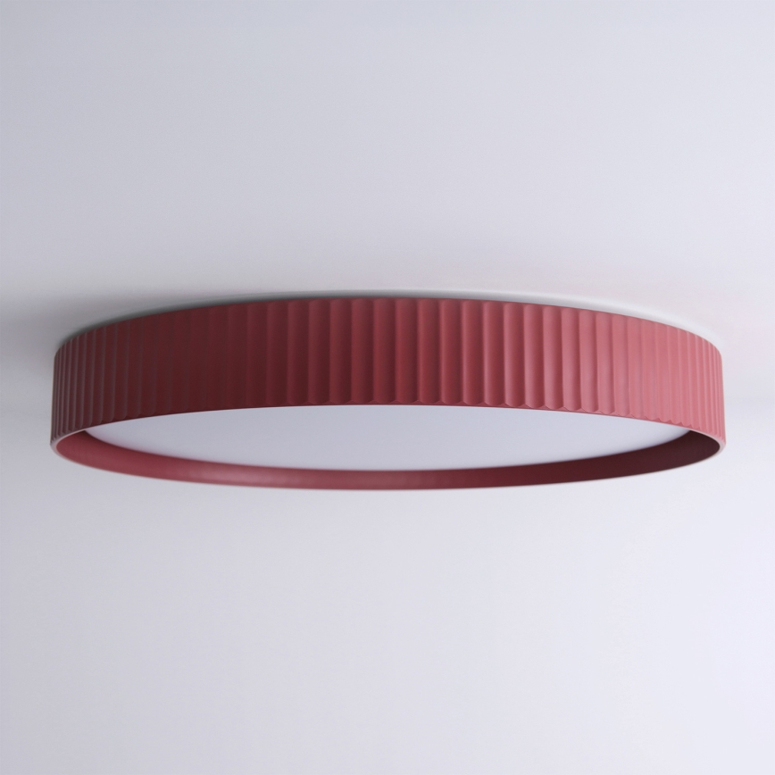 Brilagi - LED stropna svetilka z zatemnjevanjem LUCIA LED/60W/230V 3000-6500K premer 59 cm rdeča + daljinski upravljalnik