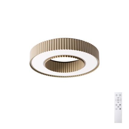 Brilagi - LUMIX LED stropna svetilka z nastavljivo svetlostjo LED/48W/230V 3000-6000K, bež, premer 50 cm + daljinski upravljalnik